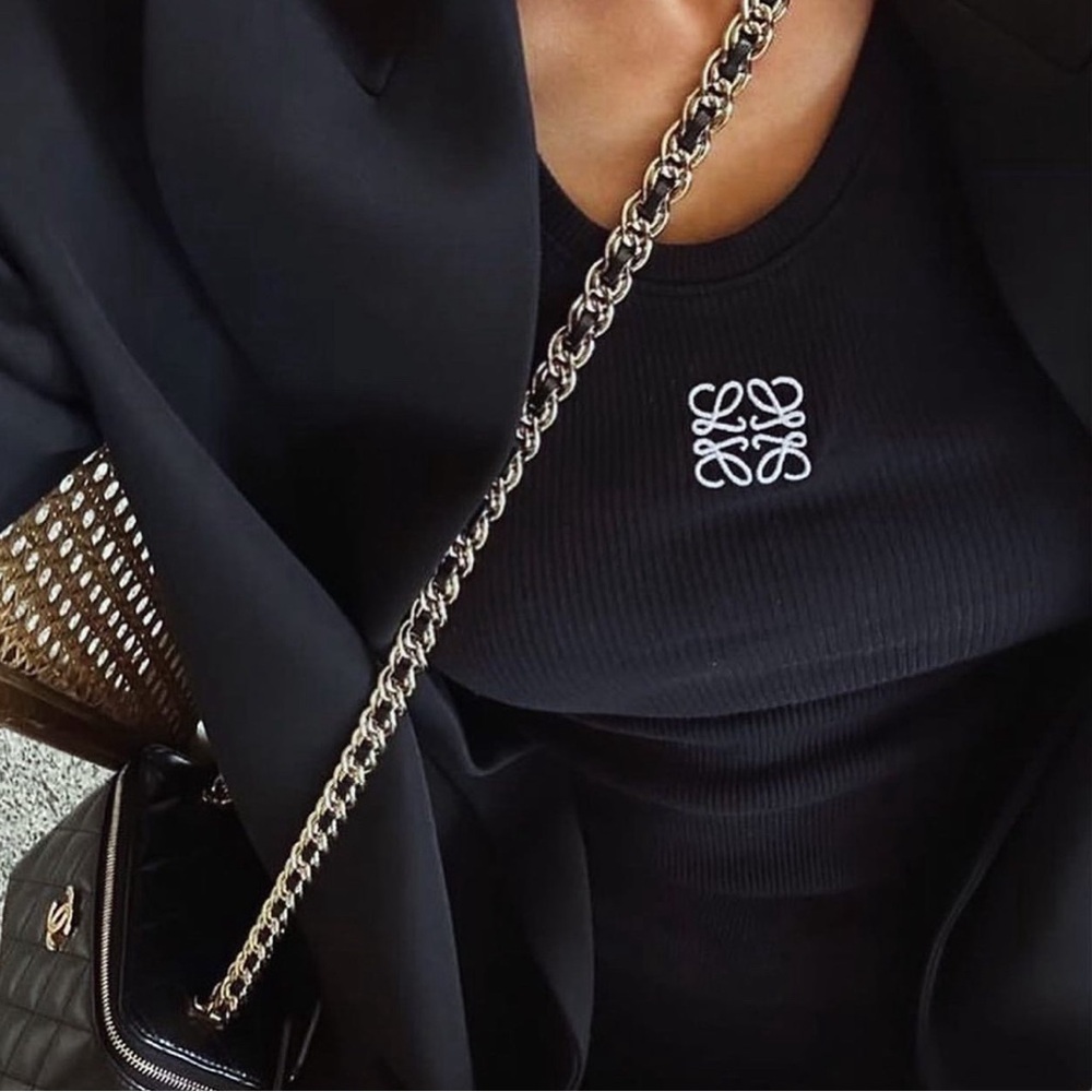 Loewe black tank top